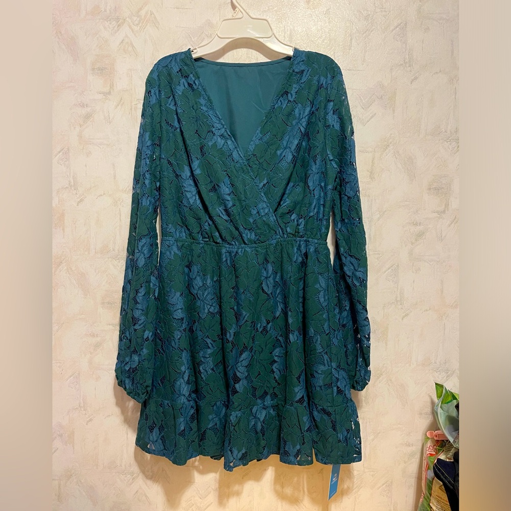 CupShe Turquoise Green Dress - Medium (Brand New!)